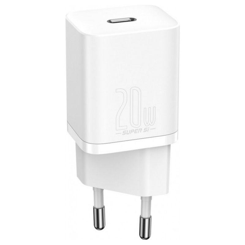 Уценка СЗУ Baseus Super Si Quick Charger 20W (1USB-C) (CCSUP-B) Херсон - зображення 1