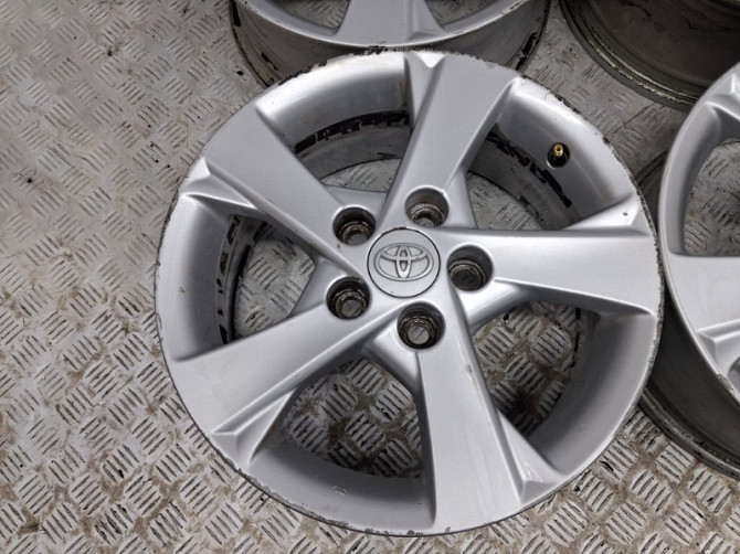 Диски титан комплект R16 Toyota Auris E150 1.6 БЕНЗИН 1ZRFAE 2006 (б/у) Київ - зображення 4