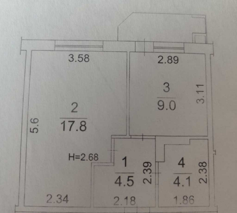 продажа 1-к квартира Киево-Святошинский, Гостомель, 33500 $ Гостомель - зображення 10