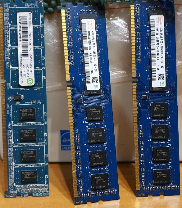 Оперативная память для пк DDR3 hynix 4GB; RAMAXEL 2GB Одеса - зображення 2