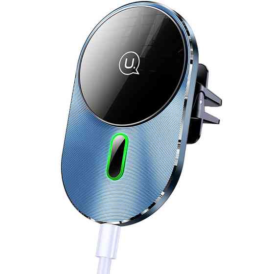 Автодержатель с БЗУ Usams US-CD170 15W Air Vent Херсон