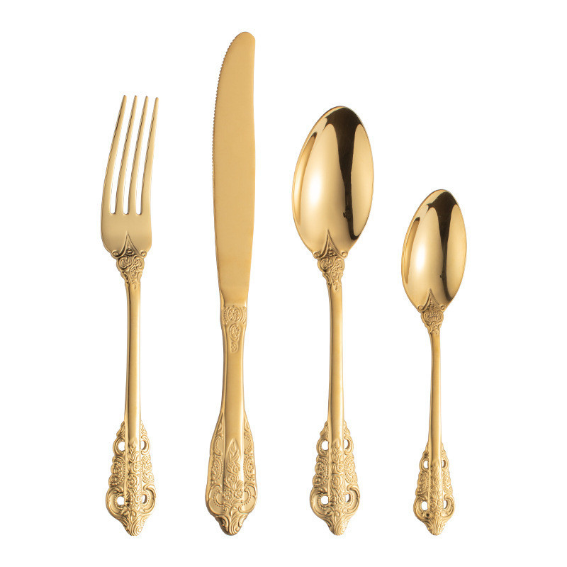 Набор столовых приборов Gold Vintage (на 6 персон) Київ - зображення 10