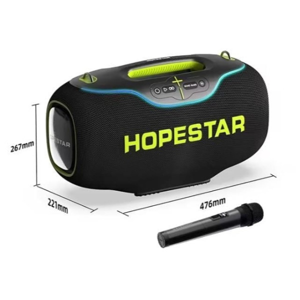 Колонка Bluetooth Hopestar A80 Black Харків - зображення 2