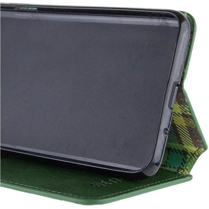 Кожаный чехол-книжка GETMAN Cubic (PU) для Xiaomi Redmi 14C / Poco C75 Херсон - зображення 5