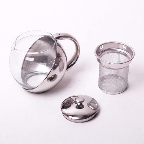 Стеклянный заварочный чайник Kamille 0,5 л Одеса - зображення 3