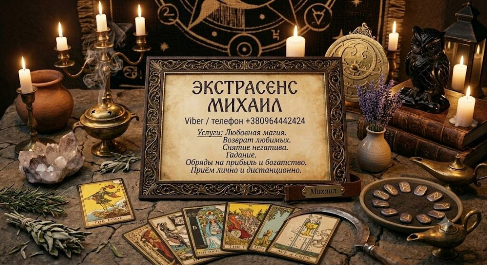 Сильный экстрасенс и таролог в Днепре: любовная магия, снятие порчи, помощь в сложной ситуации. Дніпро - зображення 1
