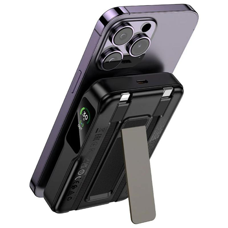 Портативное ЗУ Power Bank Hoco Q48 Core PD20W с БЗУ+iWatch 10000 mAh Херсон - зображення 3