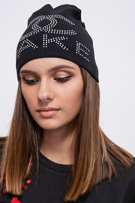 молодіжна шапка зі стразами "ager" Киев - изображение 3