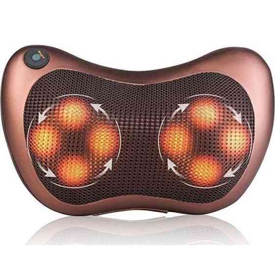 Массажная подушка Car and Home Massage Pillow, массажер для шеи автомобильный Полтава
