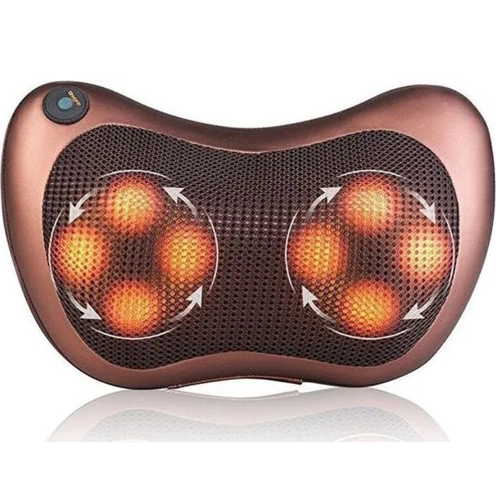Массажная подушка Car and Home Massage Pillow, массажер для шеи автомобильный Полтава - зображення 6