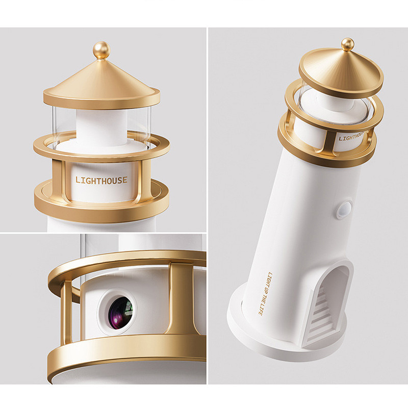 Проектор-ночник A08 Lighthouse 2in1 + Bluetooth колонка Херсон - зображення 7