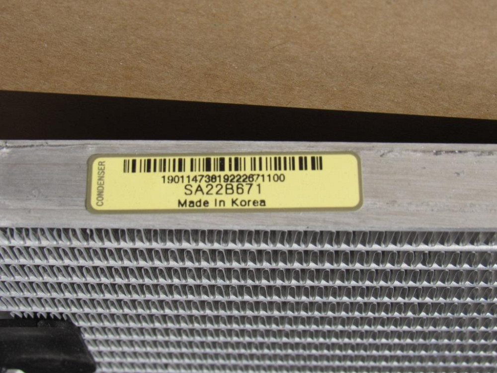 Радиатор кондиционера Nissan Primastar 2.0 2.5 dci 2010-2014 Ковель - изображение 1