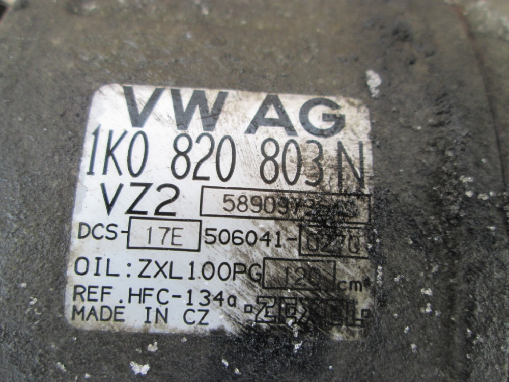Компрессор кондиционера Volkswagen Caddy 1.9 tdi 2004-2010 Ковель - зображення 3