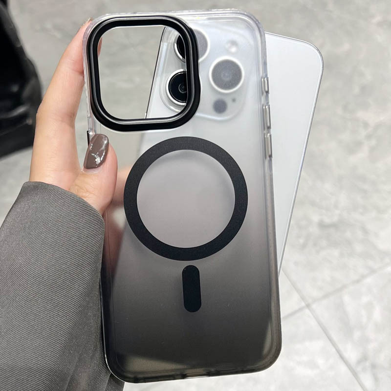 Чехол TPU+PC Shadow with MagSafe для Apple iPhone 14 Pro Max (6.7") Херсон - изображение 3