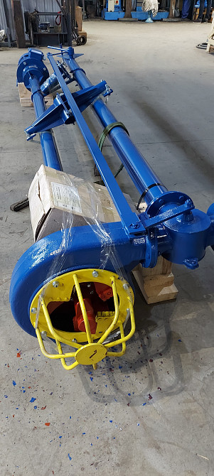 Насос-мішалка для викачки сухого залишку граніту в Біг Бег при обробці камню Біла Церква - зображення 5