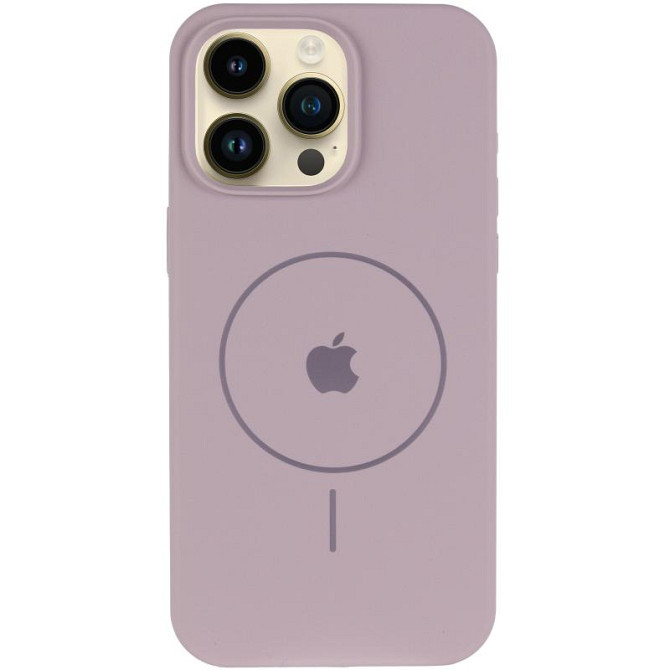 Чехол Silicone Case Full Protective (AA) V2 with MagSafe для Apple iPhone 15 Pro Max (6.7") Херсон - зображення 2