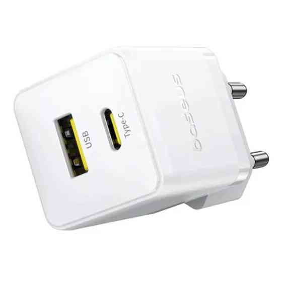 СЗУ Baseus Palm Fast Charger 20W (1USB-A/1C) (P10111608) Херсон
