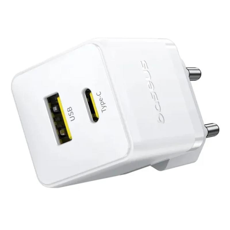 СЗУ Baseus Palm Fast Charger 20W (1USB-A/1C) (P10111608) Херсон - зображення 2