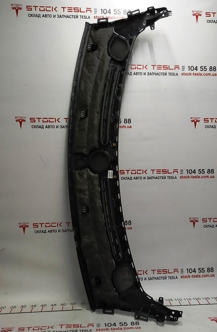 Панель крепления дефлекторов обдува лобового стекла (сплошная сеточка) Tesla model X 1035569-00-J Київ - зображення 2