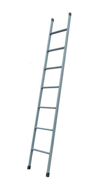 Лестница приставная металлическая ГОСПОДАР 7 ступеней h 2160 мм max 150 кг 79-1007 Харків - зображення 1