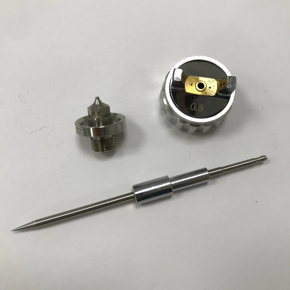 Дюза 0,5мм для краскопульта H-921-MINI AUARITA NS-H-921-MINI-0.5 Харьков - изображение 3