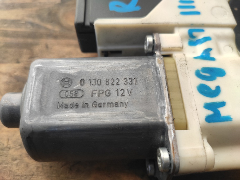 Моторчик стеклоподъемника задний правый Renault Megane III 2008-2015 (827300003R) Ковель - зображення 3