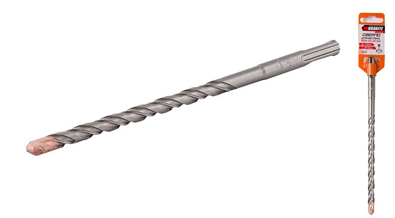 Сверло для бетона GRANITE SDS-PLUS S4 10х210 мм 0-10-210 Харків - зображення 1