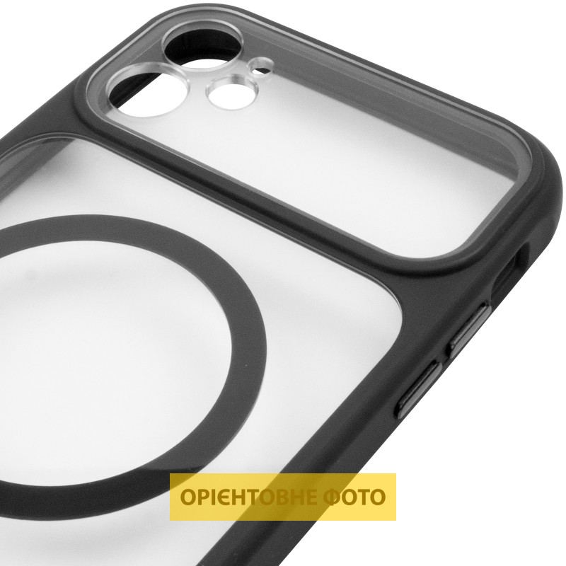 Чехол TPU+PC GETMAN Moon Clear with MagSafe для Apple iPhone 12 (6.1") Херсон - зображення 8