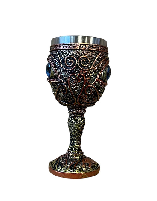 Бокал для вина 3-глазки Голубой Київ - зображення 3