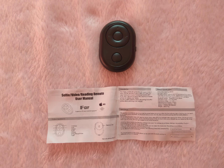 Bluetooth Пульт для перелистывания видео в тик токе TikTok .Фотосъёмки Киев - изображение 3