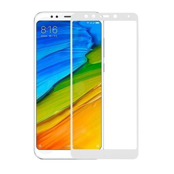 Защитное стекло Xiaomi Redmi Note 5 Pro/Note 5 White Харьков - изображение 1