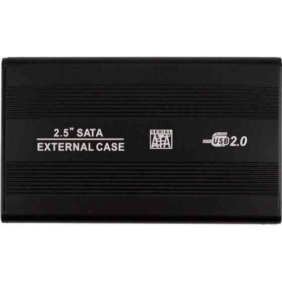 Зовнішня кишеня PowerPlant SATA HDD 2.5 USB 2.0 (HC380039) Black Харків