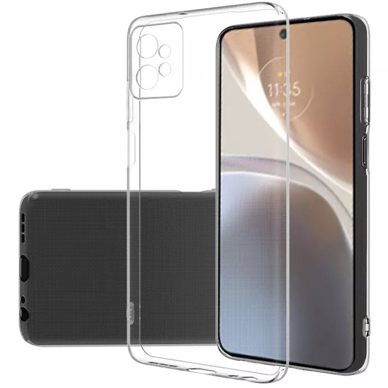 TPU чехол Epic Transparent 1,5mm для Motorola Moto G32 Херсон - зображення 4