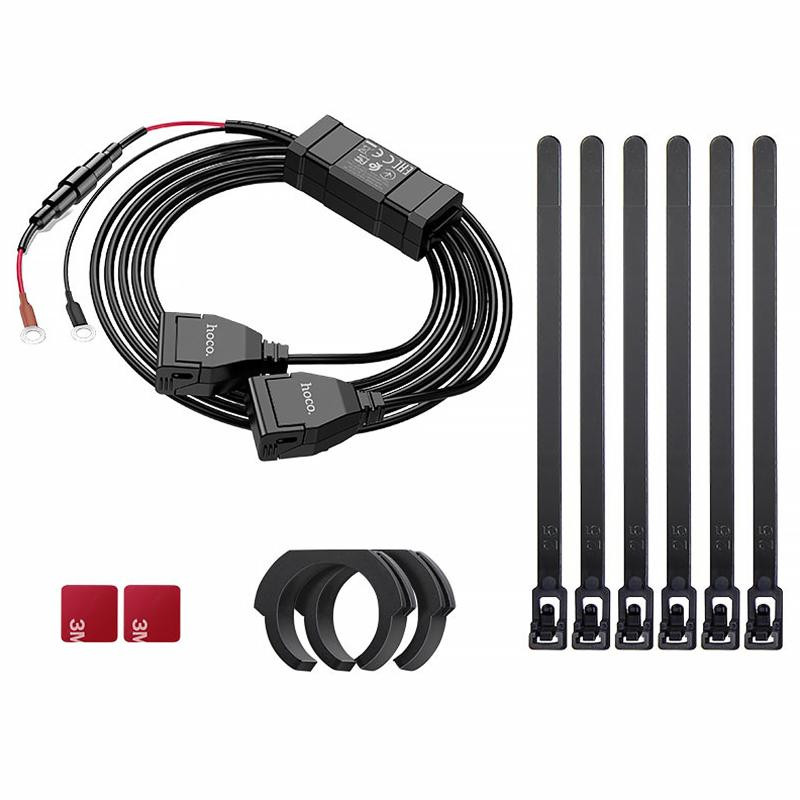 АЗУ Hoco Z45A 2.4A для мотоцикла (2USB-A) Херсон - изображение 4