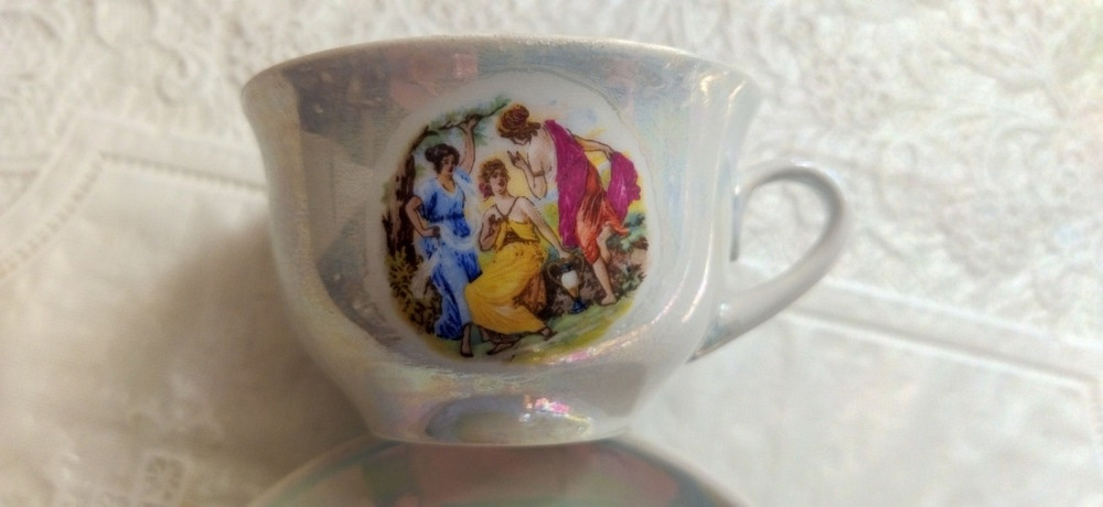 Кофейно-чайна пара чашка+блюдце вінтаж СРСР (110мл) Львів - зображення 7