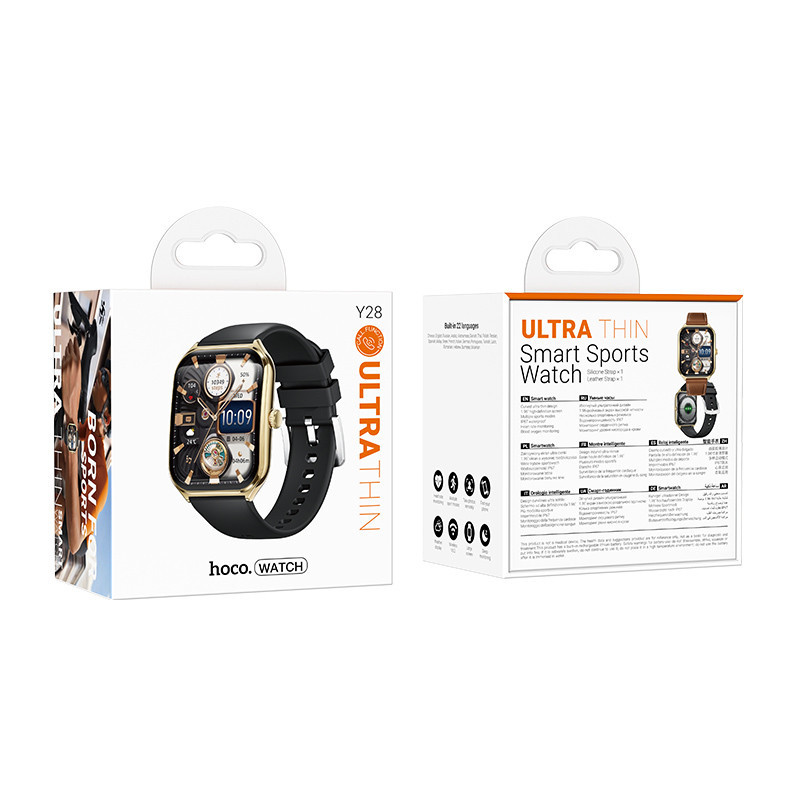 Смарт-часы Hoco Y28 Amoled Smart sports watch (call version) Херсон - изображение 3