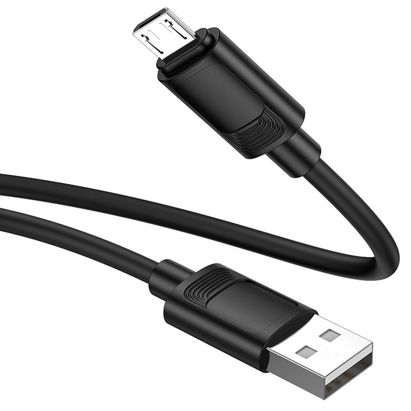 Дата кабель Hoco X122 Benefit USB to MicroUSB 2.4A (1m) Херсон - изображение 3