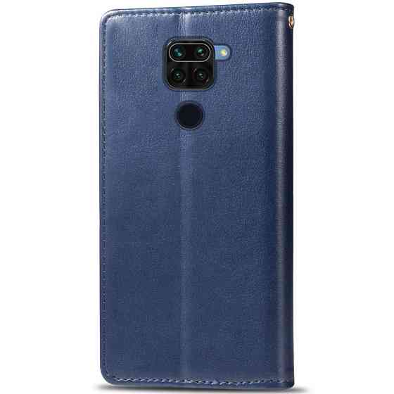 Кожаный чехол-книжка GETMAN Gallant (PU) для Xiaomi Redmi Note 9 / Redmi 10X Херсон