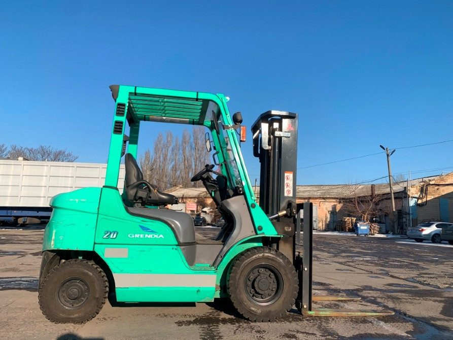 Бензиновий навантажувач Mitsubishi, напрацювання 2919 мотогодин. Модель: FGE20T Рівне - зображення 6