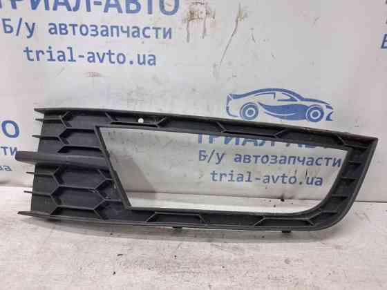 Решетка переднего бампера левая Skoda Octavia 2013-2020 5E0807681 (Арт. 80694) Киев