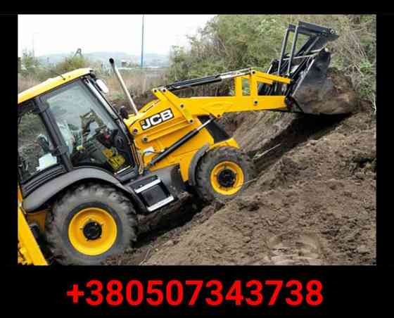 Аренда услуги экскаватора погрузчика JCB 3cx Харків