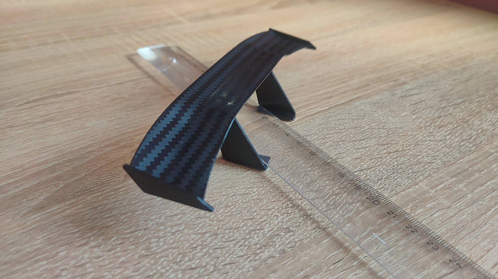 Спойлер-мини на авто или мото Чёрный Бориспіль - зображення 6