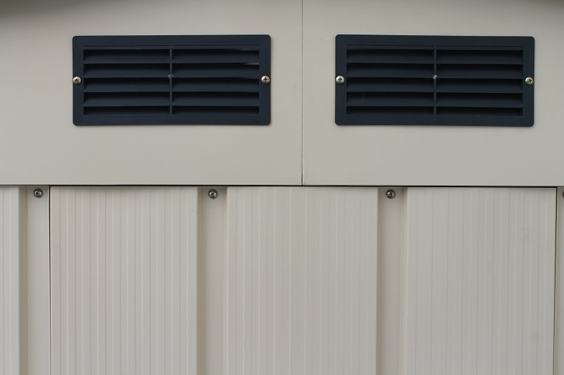 Сарай металлический ECO 320x241x196см зеленый с белым Киев - изображение 5