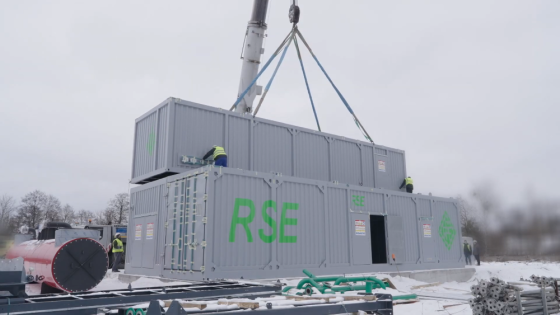 Модульная электростанция RSE 4500 кВт, мини ТЭЦ, когенерация Украина Київ