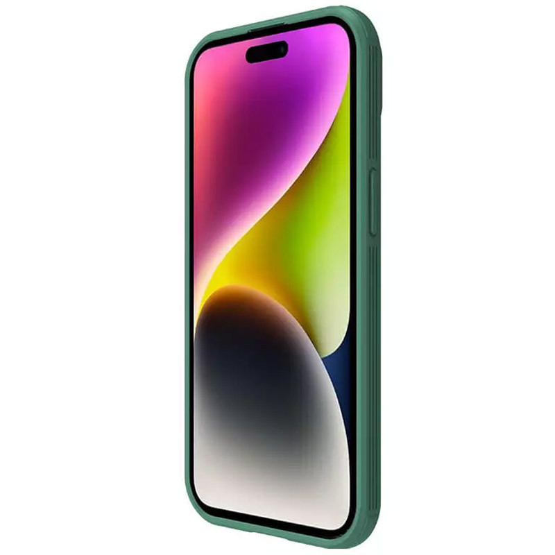 Карбоновая накладка Nillkin CamShield Pro Magnetic для Apple iPhone 15 (6.1") Херсон - изображение 5