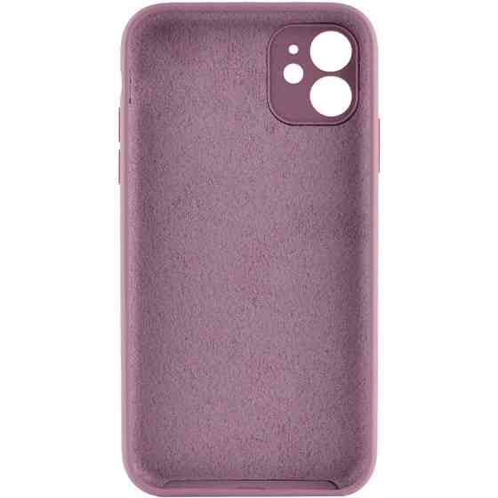 Чехол Silicone Case Full Camera Protective (AA) NO LOGO для Apple iPhone 12 (6.1") Херсон