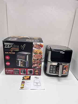 Аэрогриль мультипечь на два тэна со съемной корзинкой с силиконовой формой Zepline ZP-00235 12 л 420 Киев