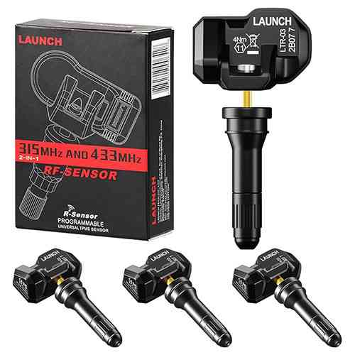 RF-датчик TPMS Launch 433/315 МГц программируемый, универсальный (резиновый вентиль)  LAUNCH LTR-03- Харків