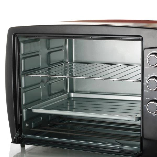 Печь электрическая Vilgrand VOE 650-18 RED 65 л красная Київ - зображення 3