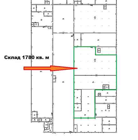 О Р Е Н Д А :Склад з рампою 1780 кв. м. Вишневе Вишнёвое